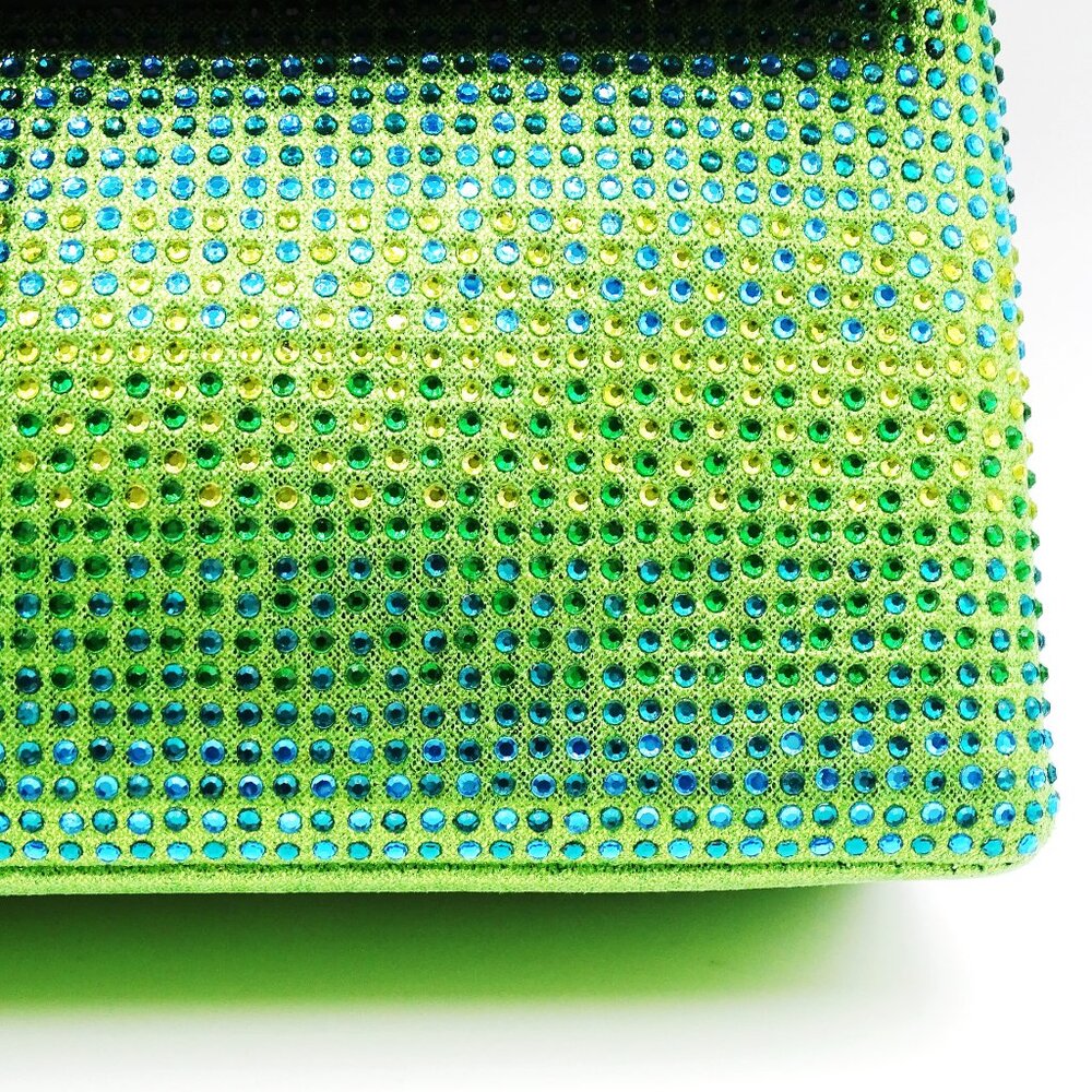 KURT GEIGER Mini Brixton Crossbody Bag in Open Green Color - Picture 8 of 11